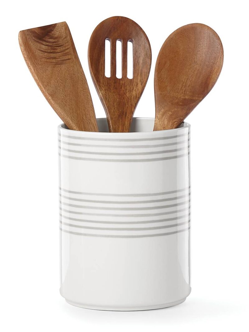 Charlotte Street Grey Utensil Holder